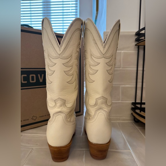 Authentic TECOVAS The Annie Cowhide Cowboy Boots! Size 8 - Picture 7 of 12